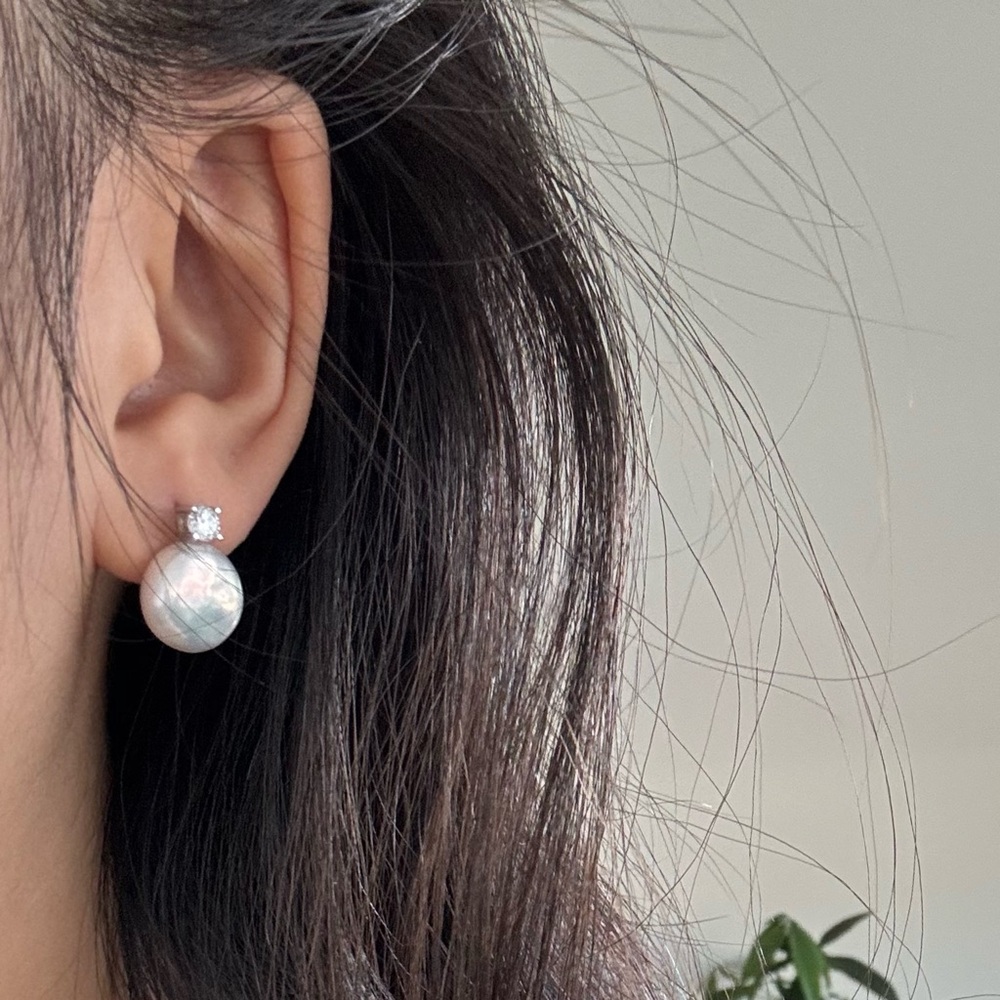 Pearl Stud Earrings